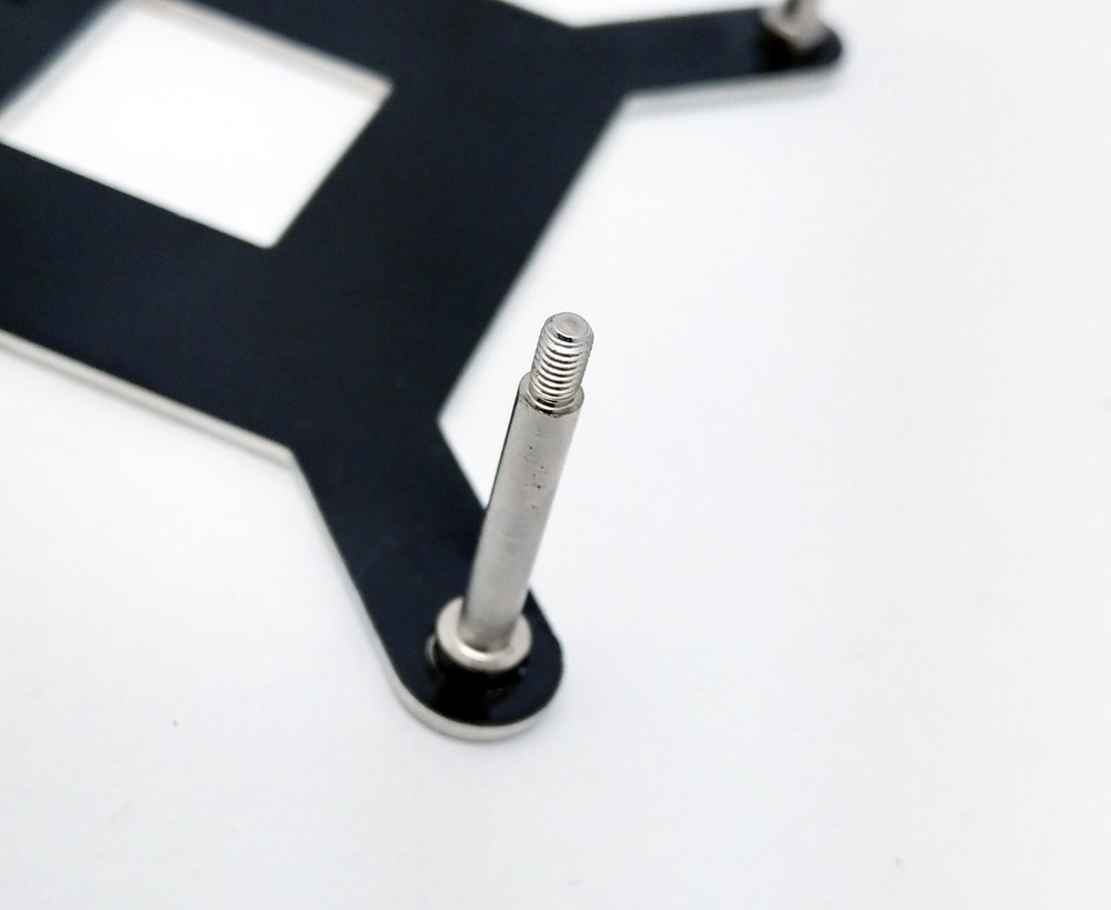 Retention Bracket's Backplate for Intel LGA Socket 1366 CPU Cooling Fan Mount