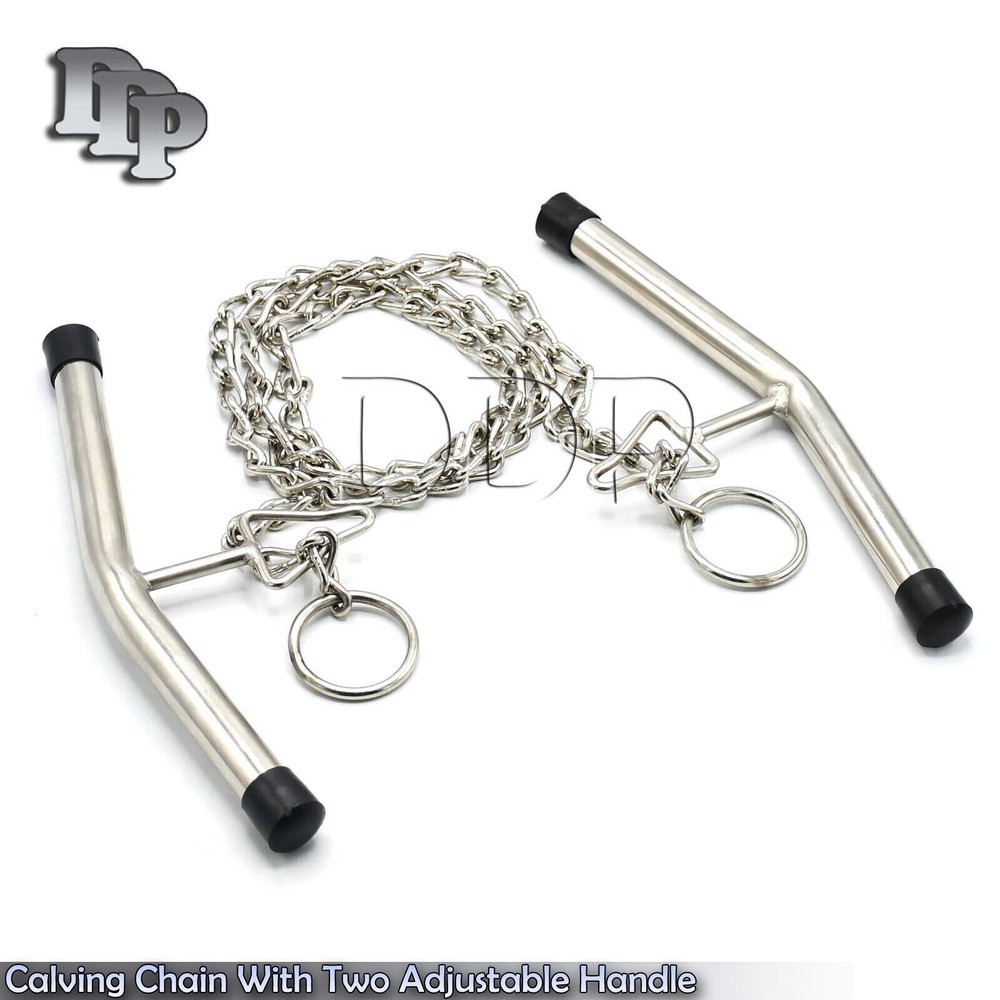 Calving Chain With Two Adjustable Handle 150 cm Long, VT-1284