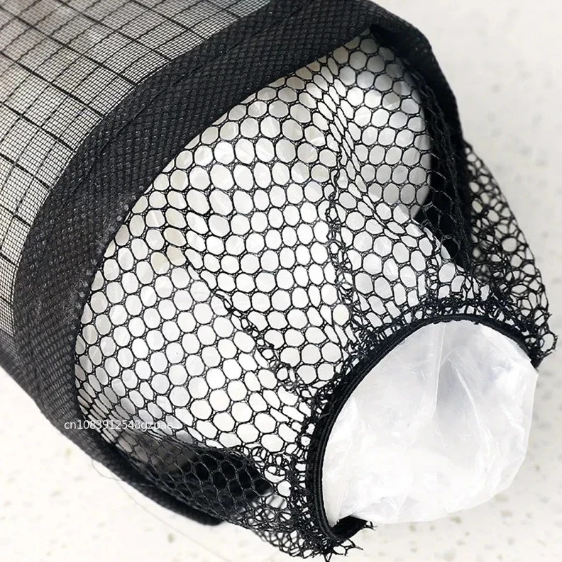 3PCS Wall Mount Plastic Bag Holder Dispenser Hanging Garbage Organizer - NEW