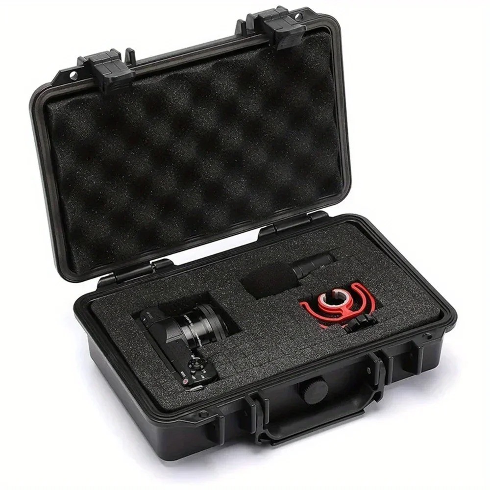 Waterproof Shockproof Hard Case with Protective Sponge Tool Carrying ✨