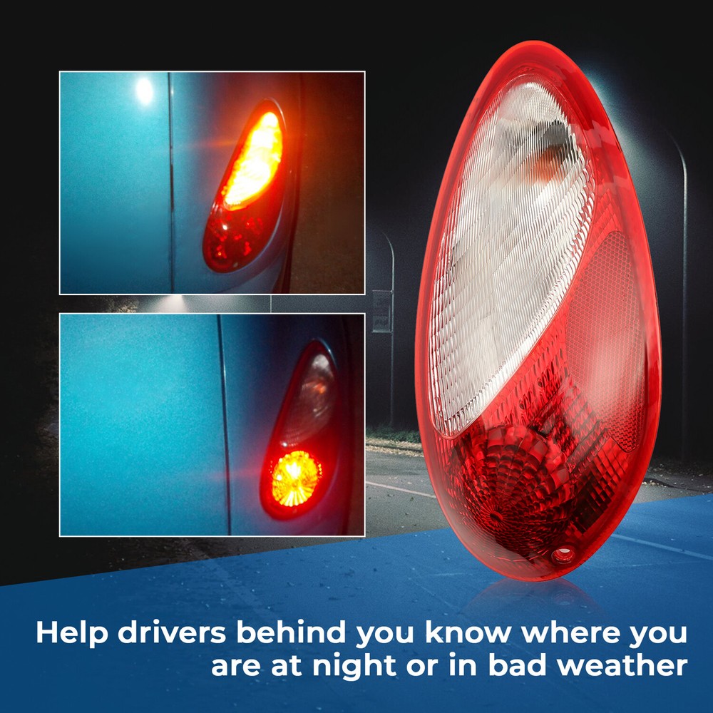 For 06-10 Chrysler PT Cruiser Tail Light Right side RH W/Bulbs Replace 5116222AB