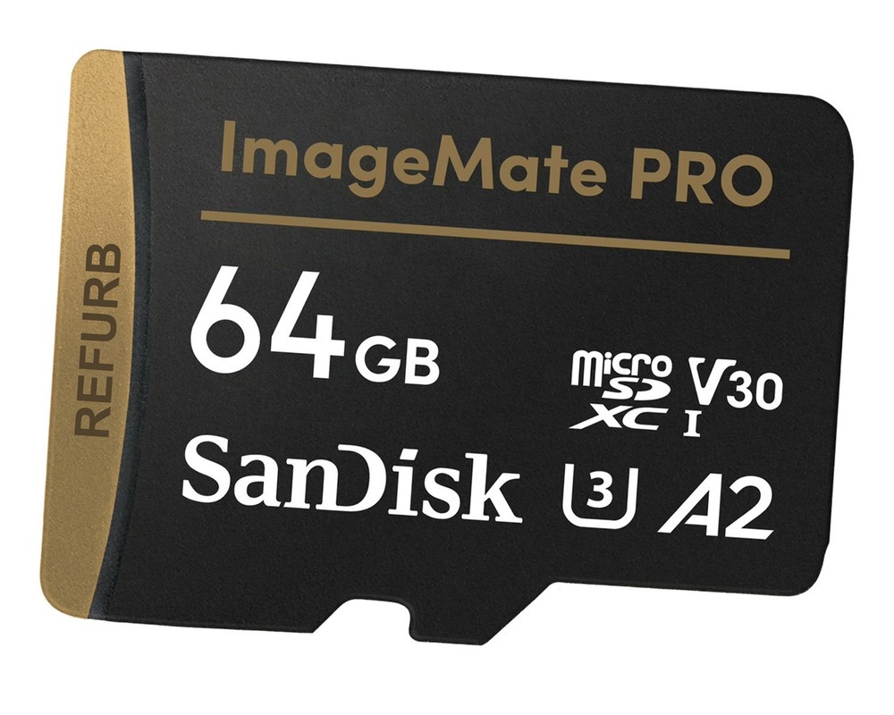 SanDisk 64GB ImageMate Pro microSDXC UHS 1 Memory Card