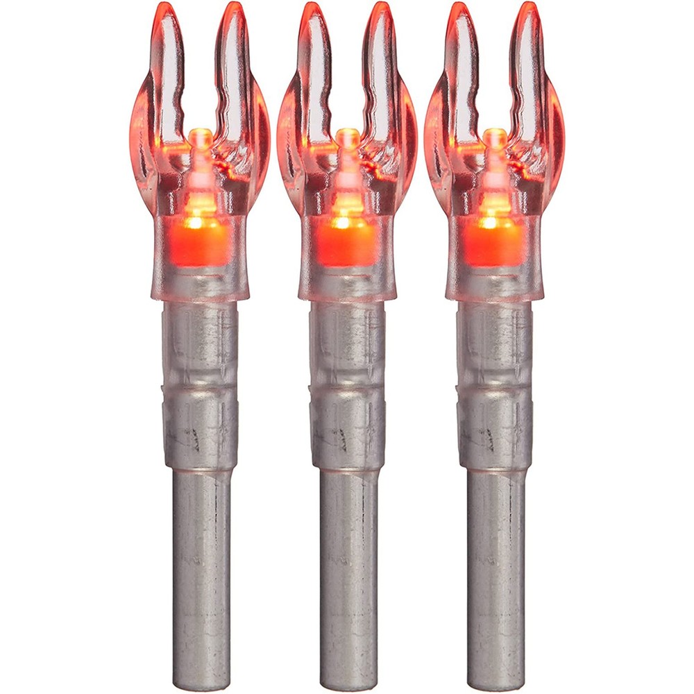 Nockturnal Red Lighted X-Nock 3-Pack