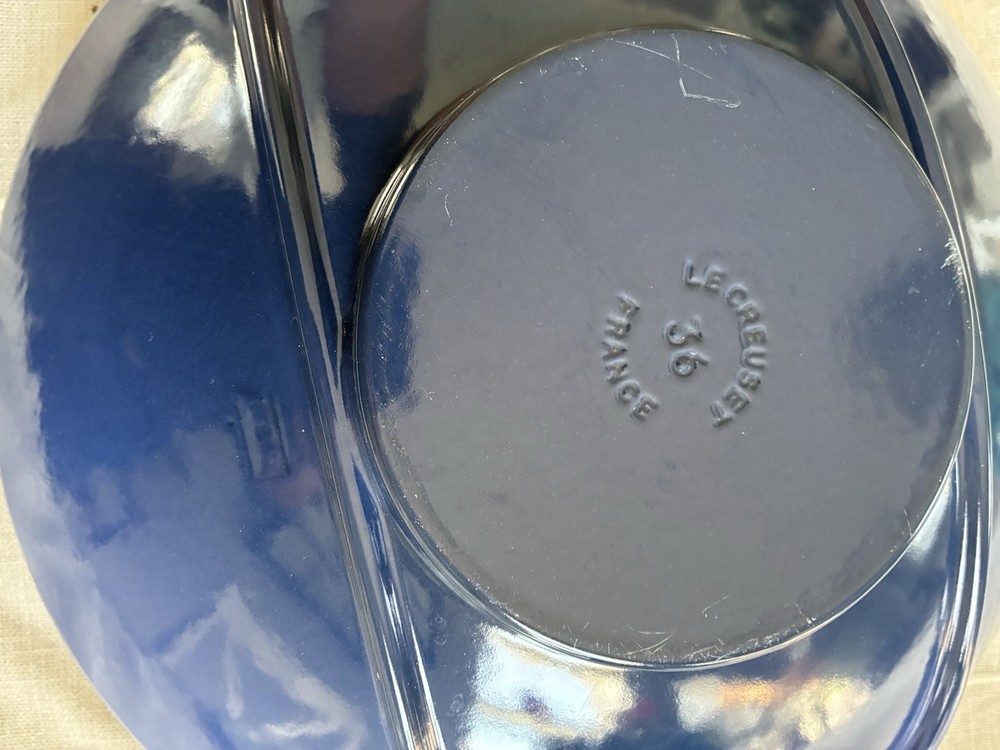 Le Cruiset #36 Cast Iron Wok