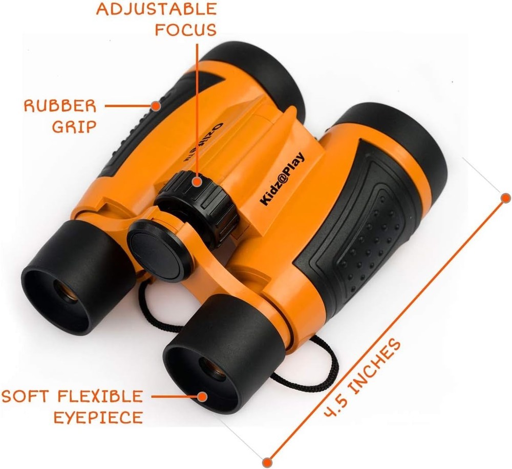 Kids Adventure Exploration Set: Binoculars, Flashlight & STEM Learning Fun