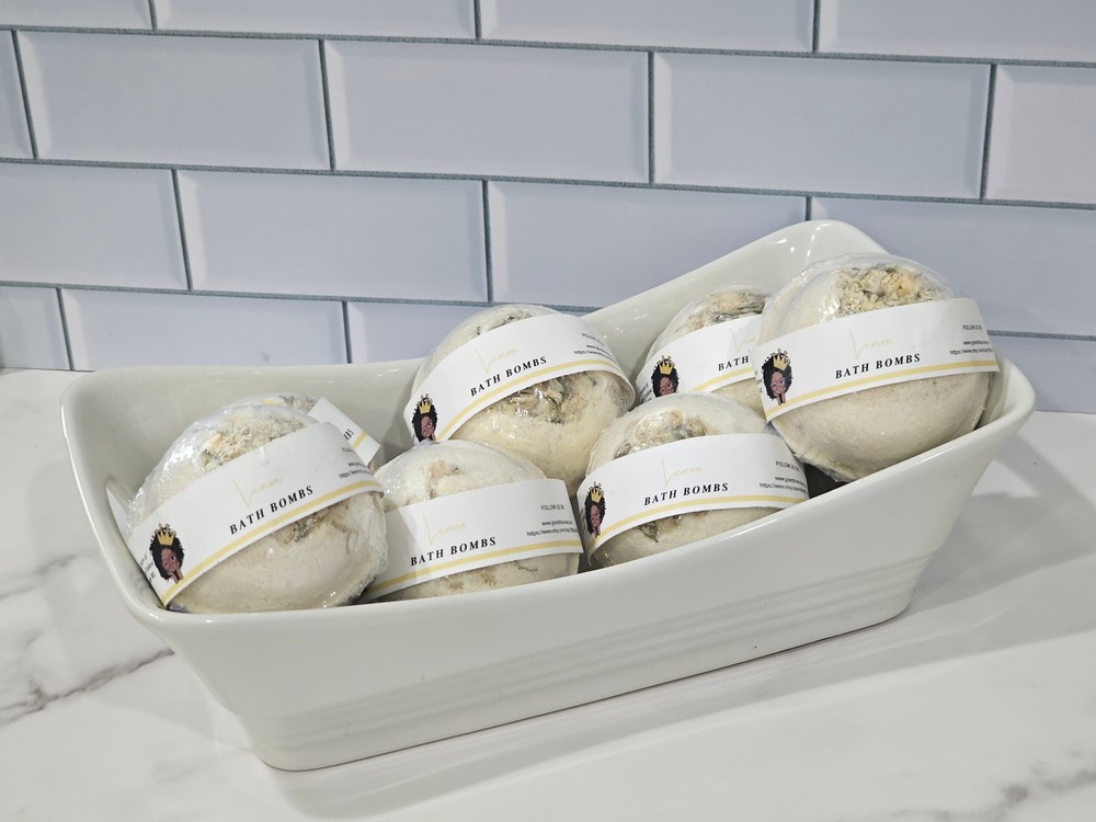 Lemon Bath Bombs
