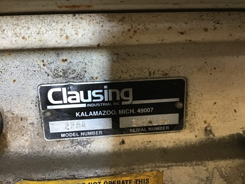 Clausing 2284 20in. Drill Presses Variable Speed Drive 1.5HP 1760RPM FOR CUS...
