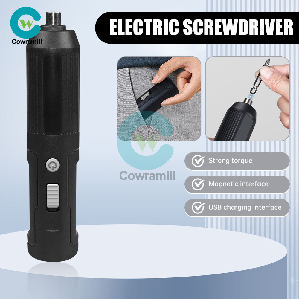 Multi-function Electric Drill Power Tool Cordless Screwdriver USB Rechargeable