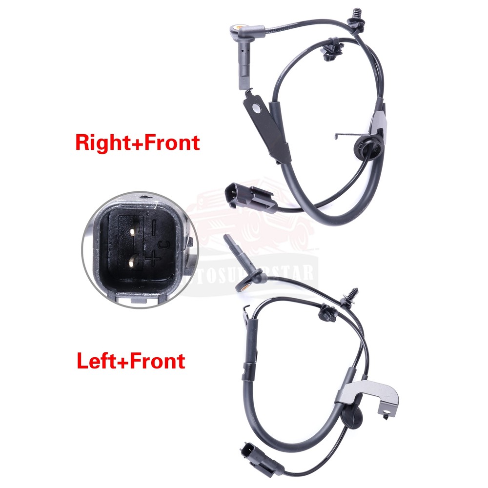 2 pcs Front ABS Wheel Speed Sensor For Dodge Journey For Chrysler