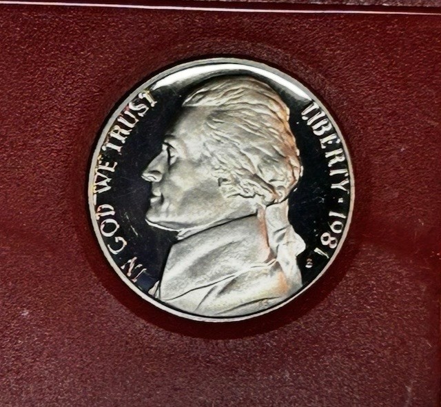 The 1981 United States Mint Proof Set Type 2
