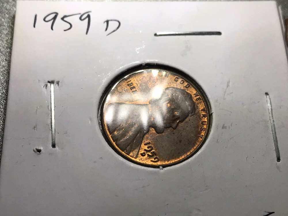 1959 D Penny Errors 💥rare And Extremely Collectible!