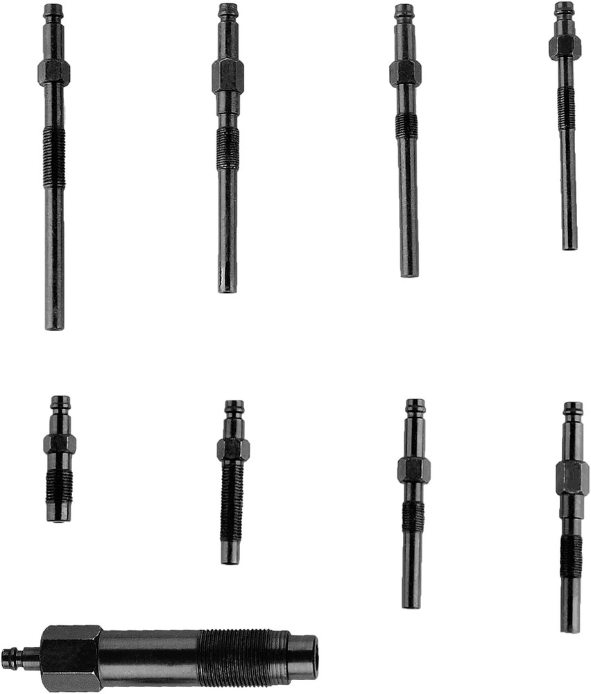 Cylinder Diesel Injector Flow Meter Bundle Diesel Engine Compression Tester Tool