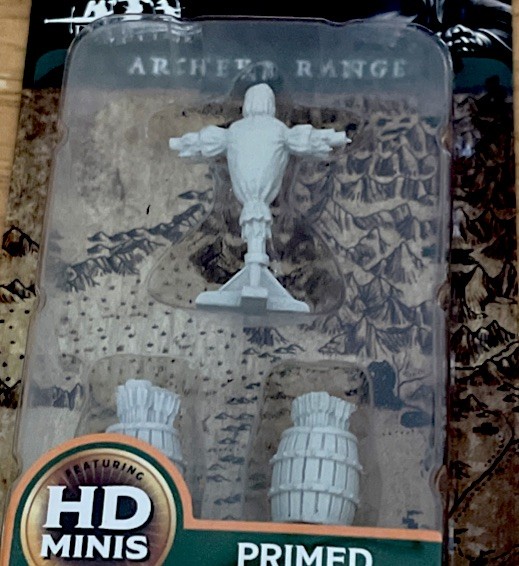 Archery Range Wizkids Deep Cuts Miniatures Primed Unpainted New!