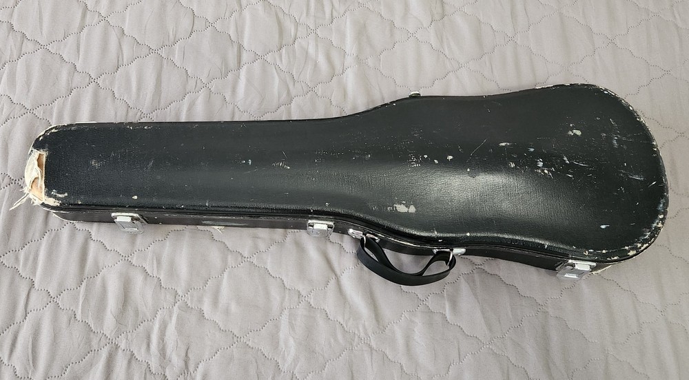 1/4 Size Violin Case Aqua Velvet Interior
