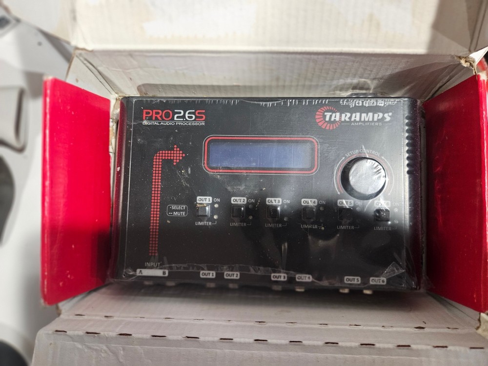 Taramps Pro 2.6s Digital Audio Processor - Black