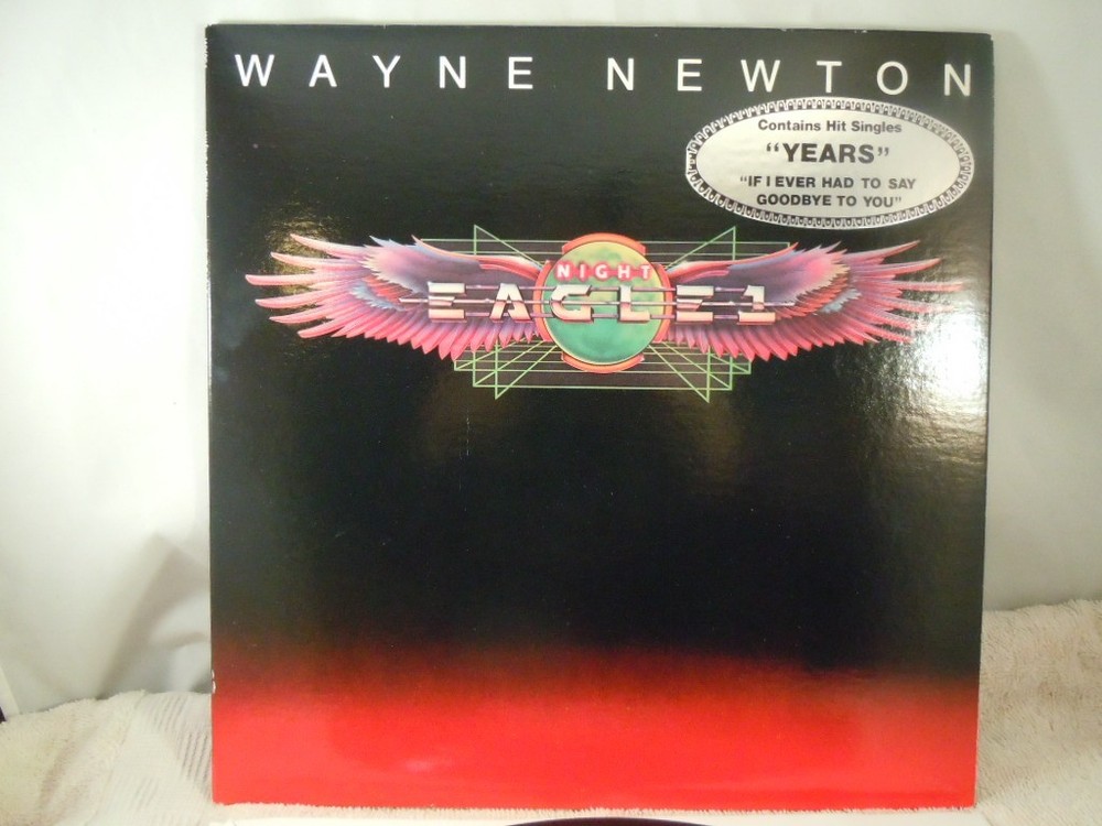 1980 ARIES RECORDS WAYNE NEWTON NIGHT EAGLE1 DISC RECORD