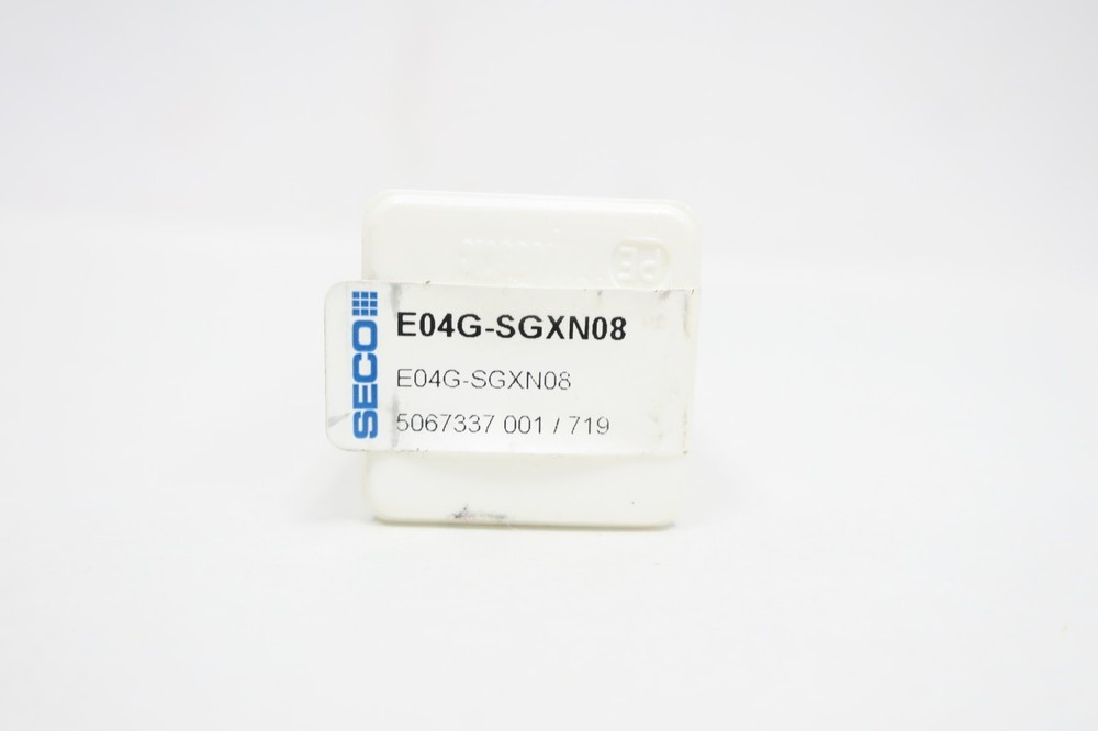 Seco E04G-SGXN08 Grooving Tool Holder