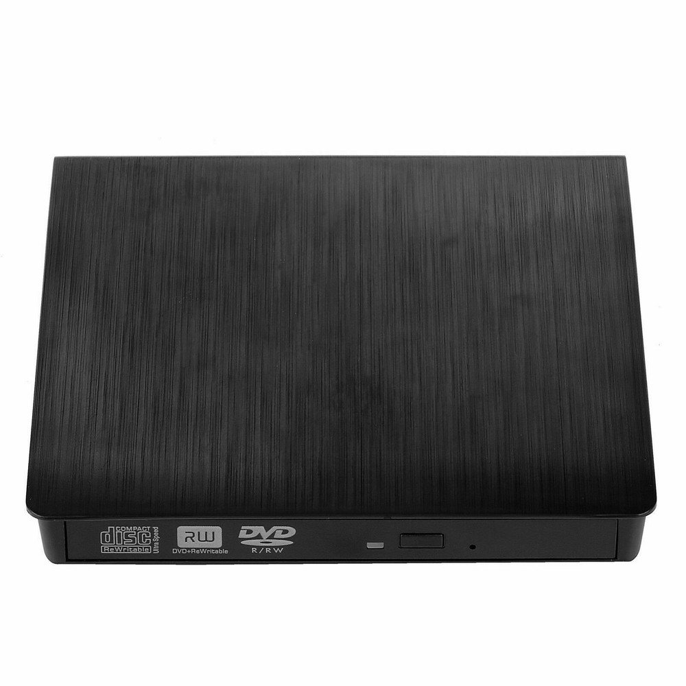 DVD CD RW USB External CD RW Disc Burner Drive Reader Windows 7 10 11 Laptop PC