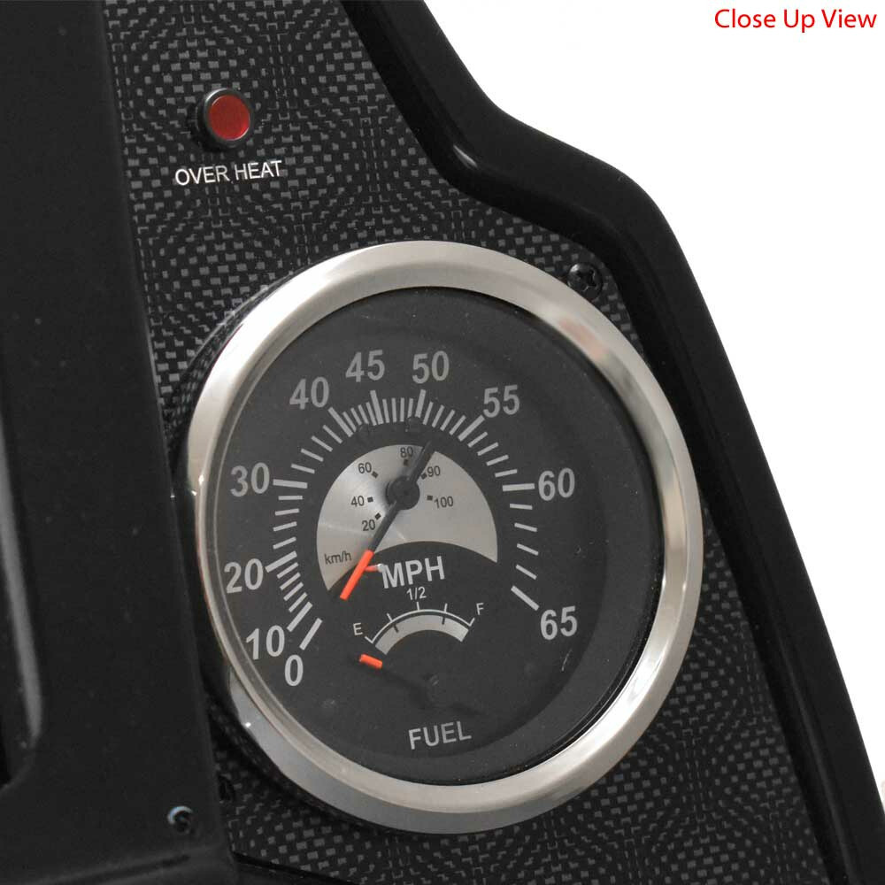 G3 Boat Dash Gauge Panel 73427460 | Side Console Black Glossy