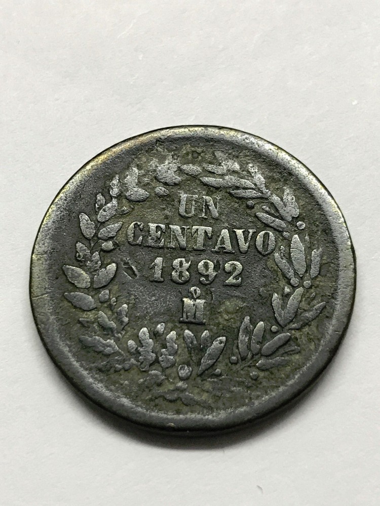 1892 Mo Mexico 1 Centavo #5433