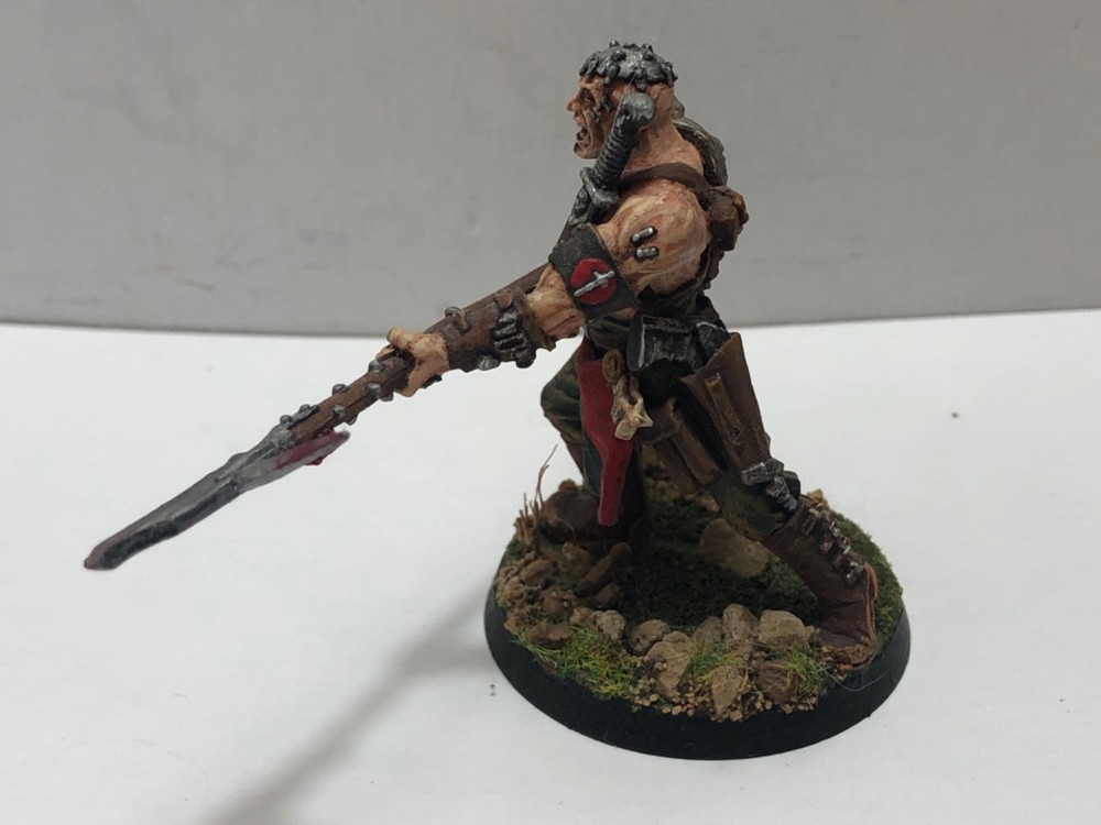 Inquisitor Sergeant Stone Metal - OOP - Games Workshop Warhammer 40K 54mm