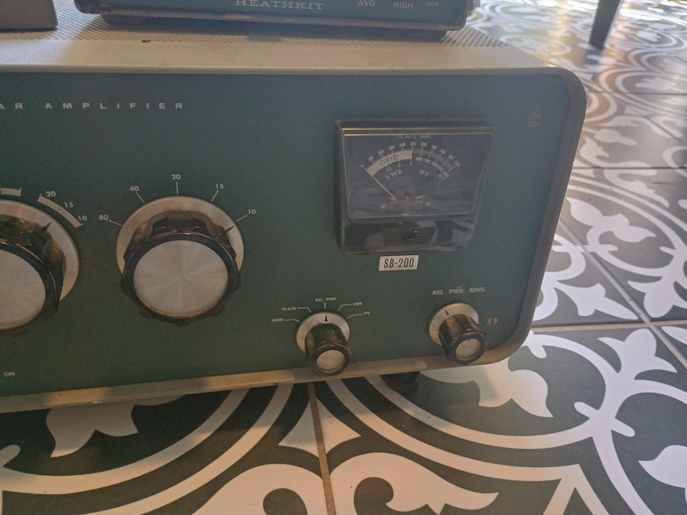 Heathkit SB-200+ Microphone+HM-2140 See Description