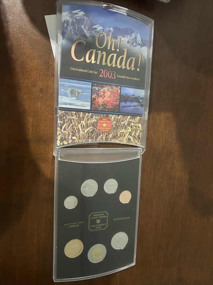 2003 royal canadian mint uncirculated sets