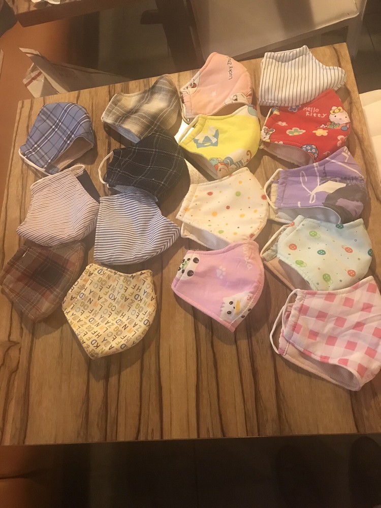 washable reusable face mask triple layers (pack Of 10)