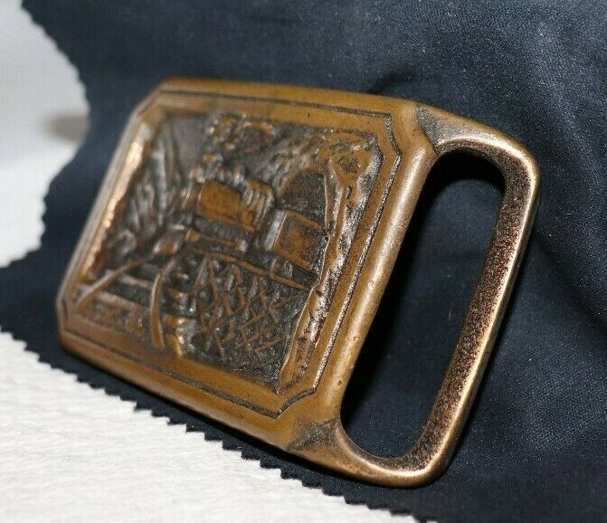 1975 T.E. Express Train Belt Buckle