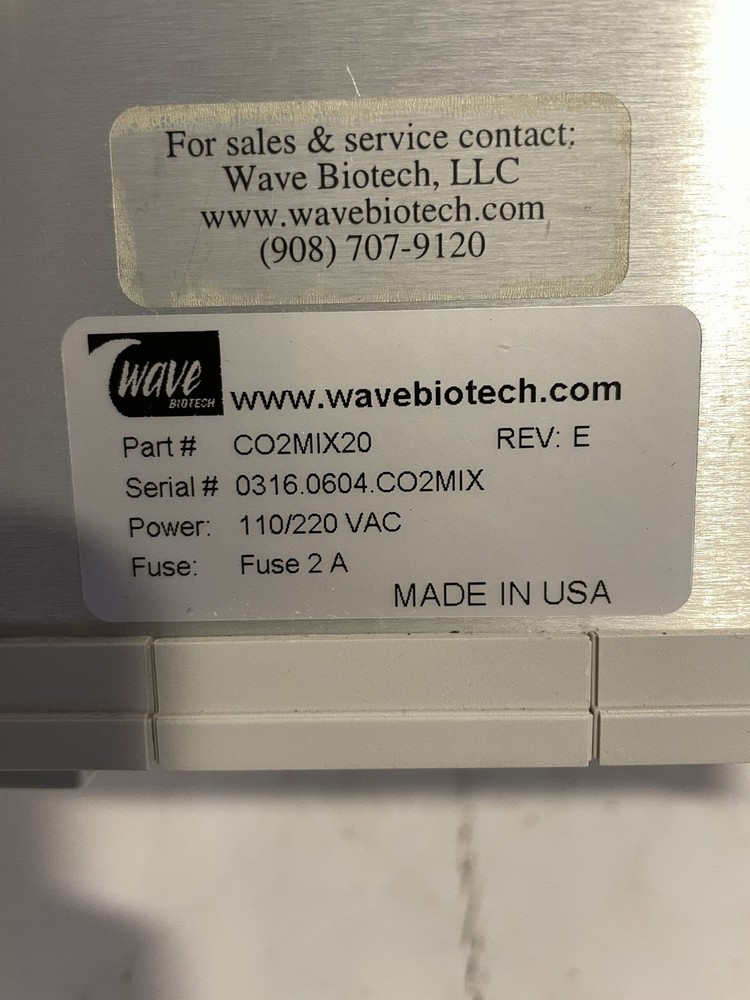 Wave Biotech CO2MIX20 CO2/Air Mixer Controller