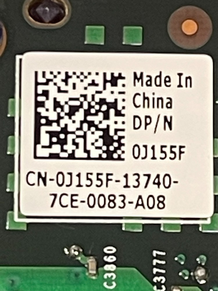 Dell J155F PERC 6E External SAS RAID PCIe x8 Controller J155F w/ Cache & Battery