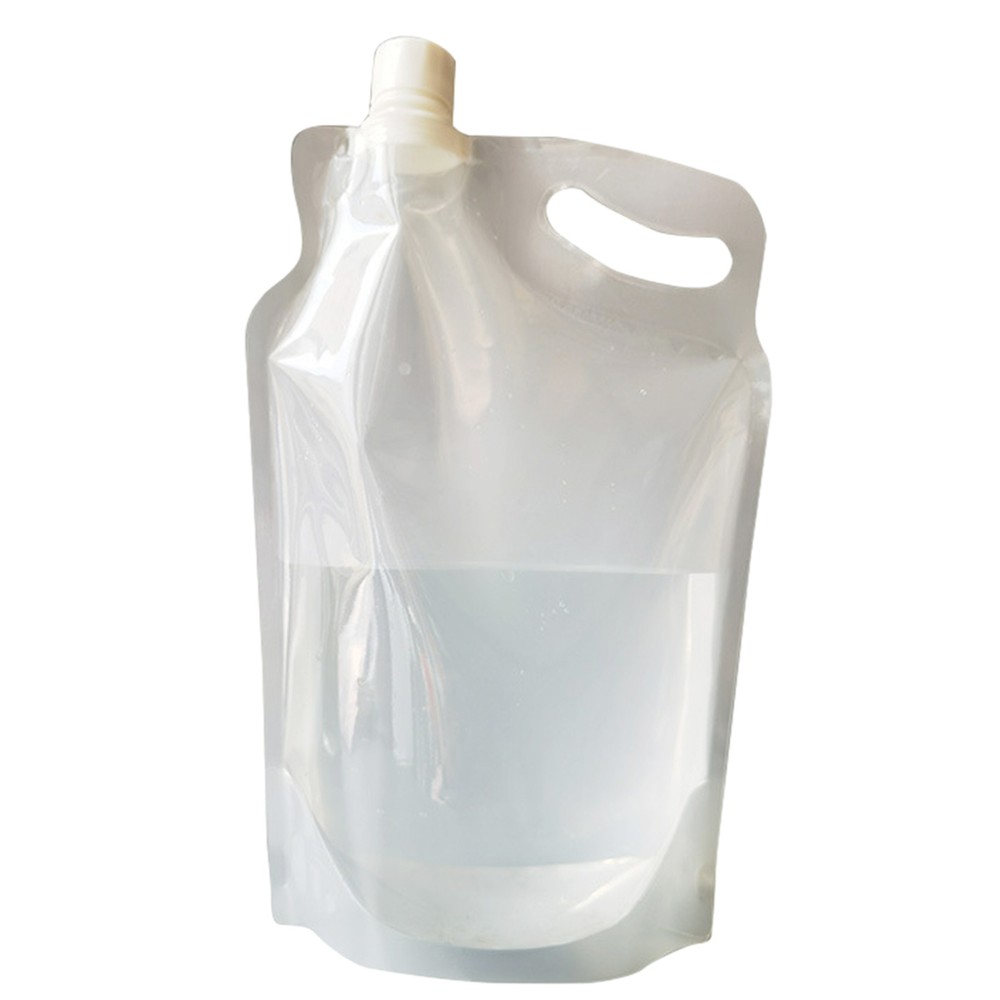 2PCS 2L Foldable Collapsible Water Container Camping Water Storage Jug