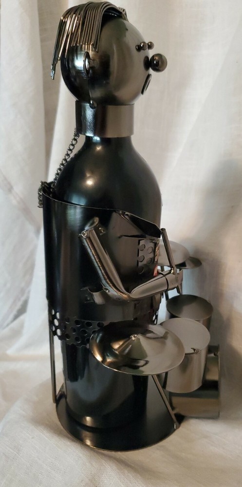DRUMMER WINE BOTTLE HOLDER