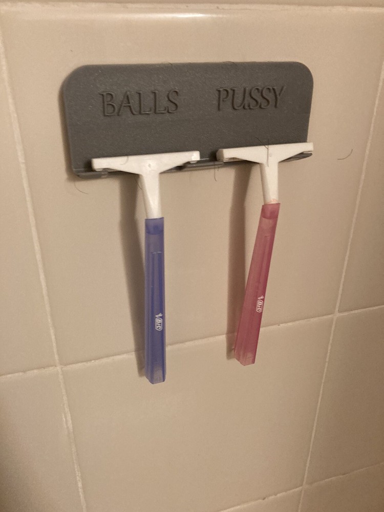 funny razor holder