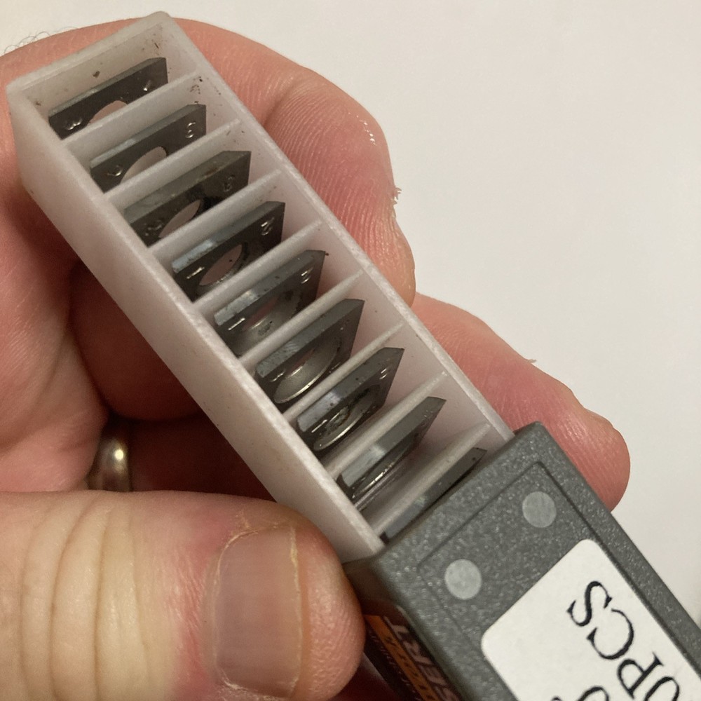 (QTY 10) ASIEG Tools 14x14x2-30 Degrees TUNGSTEN CARBIDE INSERT