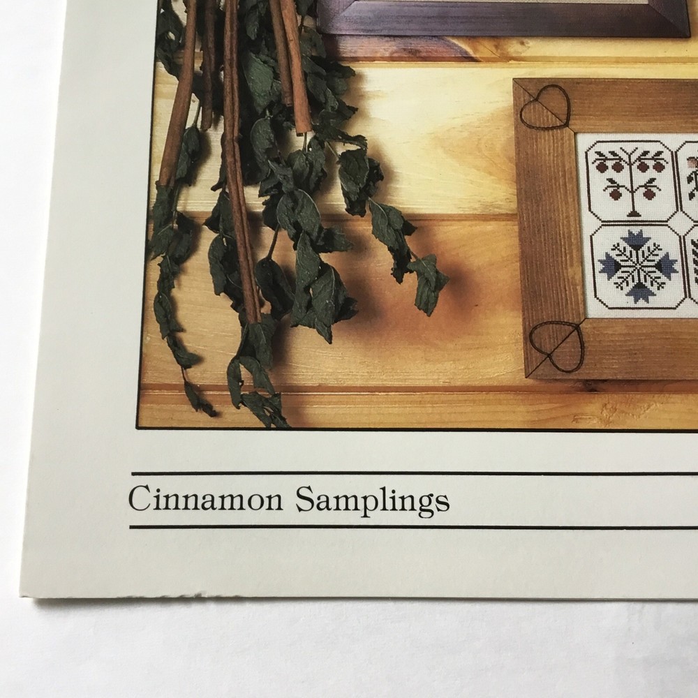 Cinnamon Heart Needleworks Cinnamon Samplings Counted Cross Stitch Chart Pattern