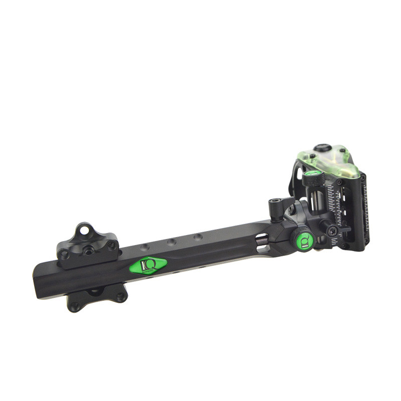 Archery Compound Bow Sight Lock Micro 5 Pin .019" Adjustable Long Pole Hunting