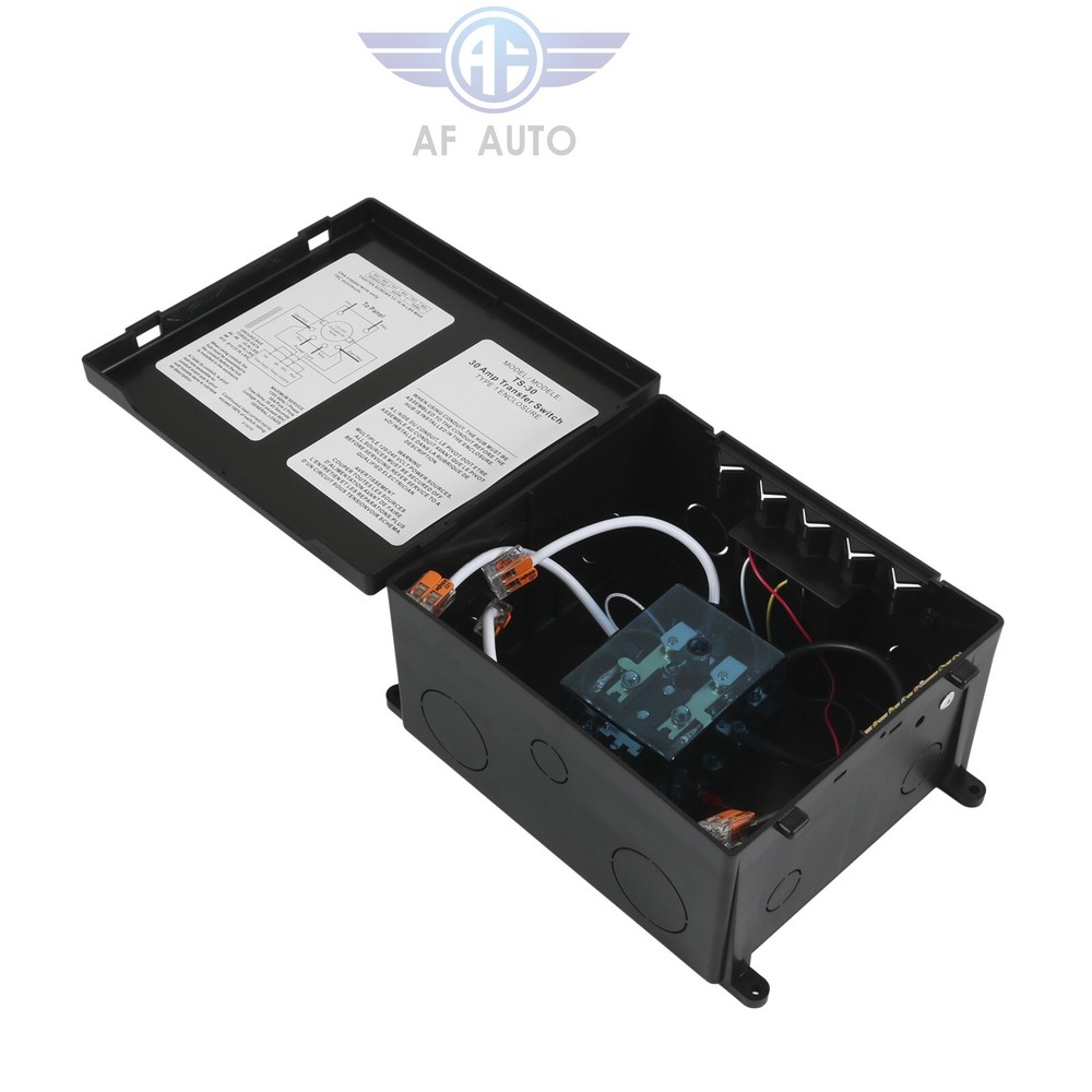 TS-30 30 Amp Automatic Transfer Switch New For Inverter/shore power/generators