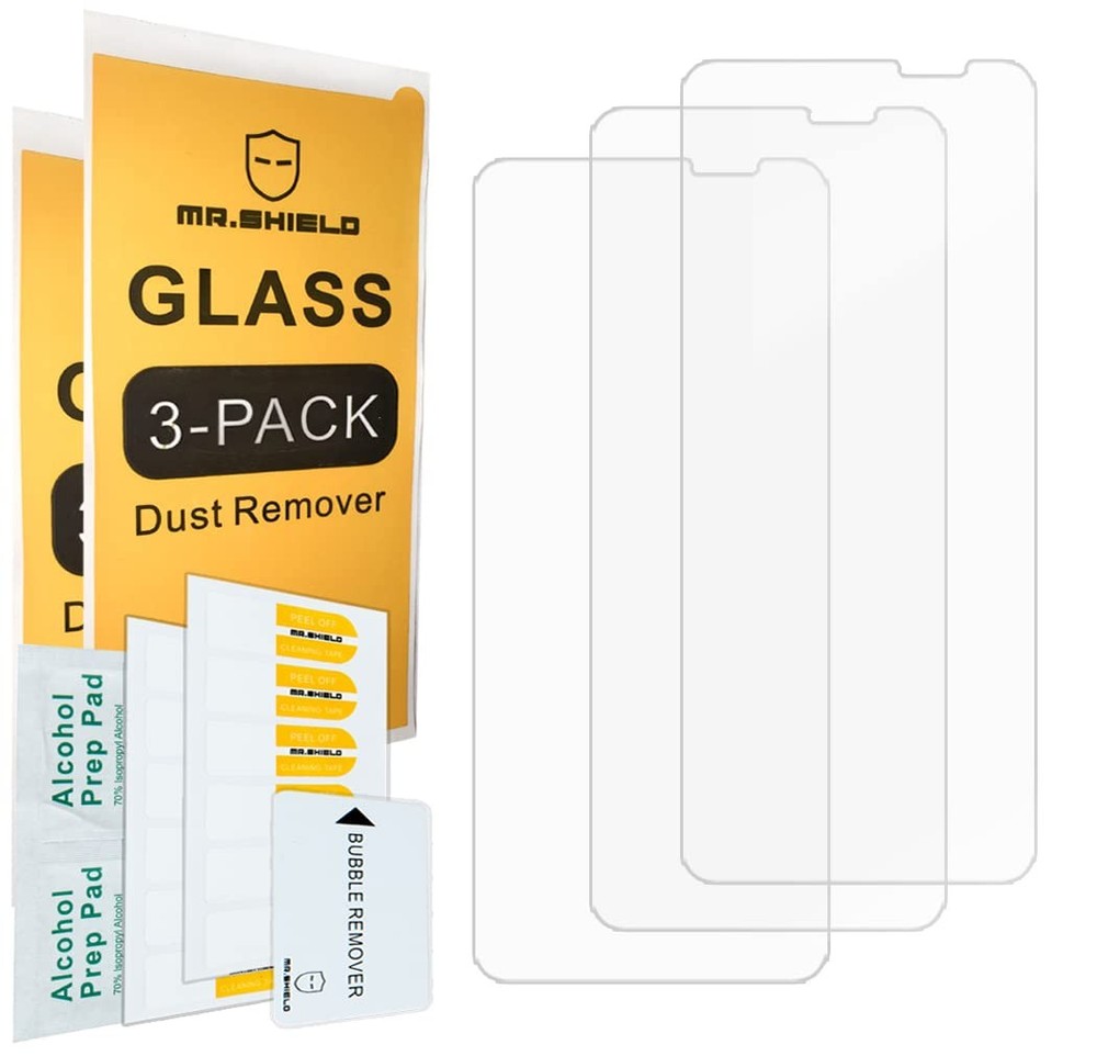 Mr.Shield [3-Pack] Screen Protector For Asus ROG Phone 6 / 6 clear