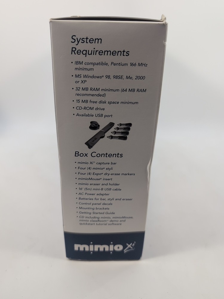 Mimio Xi Digital Whiteboard Recorder Linkusb Module with Software - New Sealed