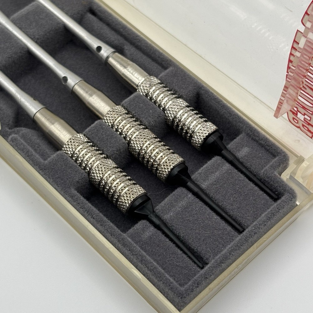 Silver Thunder Soft Tip Darts with Accessories - See Photos