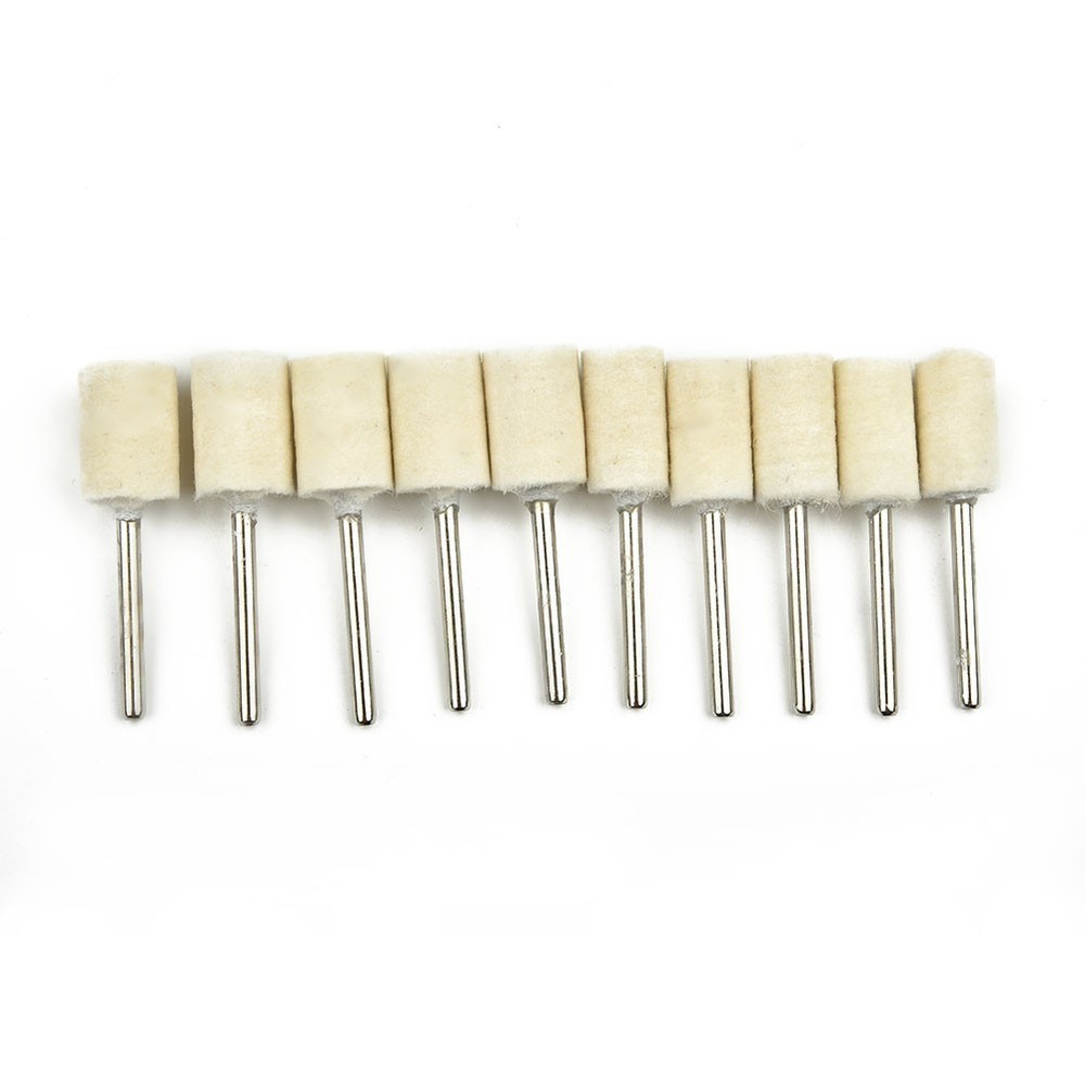 25Pcs Felt Polishing Buffing Buffer Pad Set Accessories For Rotary Tools