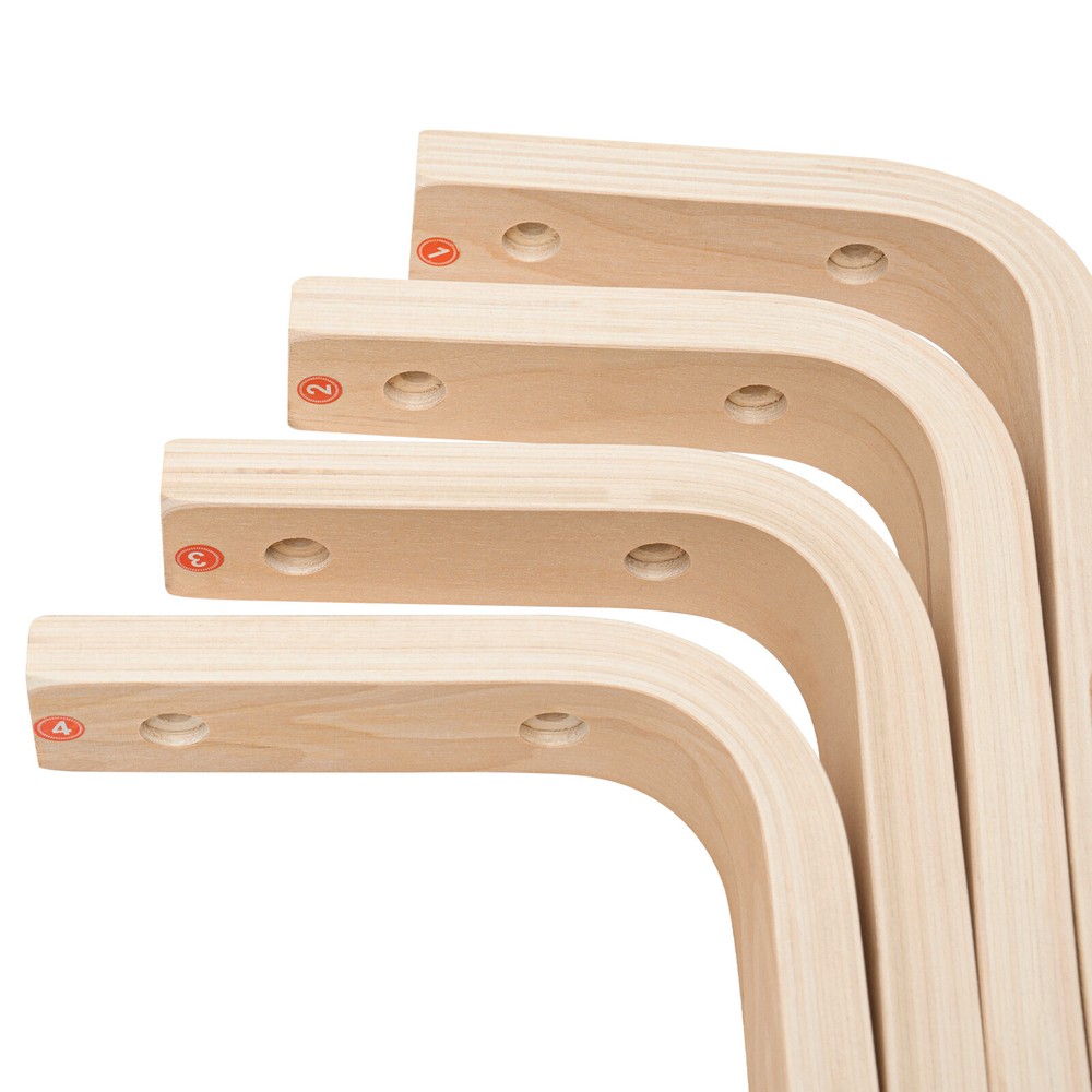 Stackable Stools, Stackable Round Stools, Set of 8 Stacking Wooden Stools NEW
