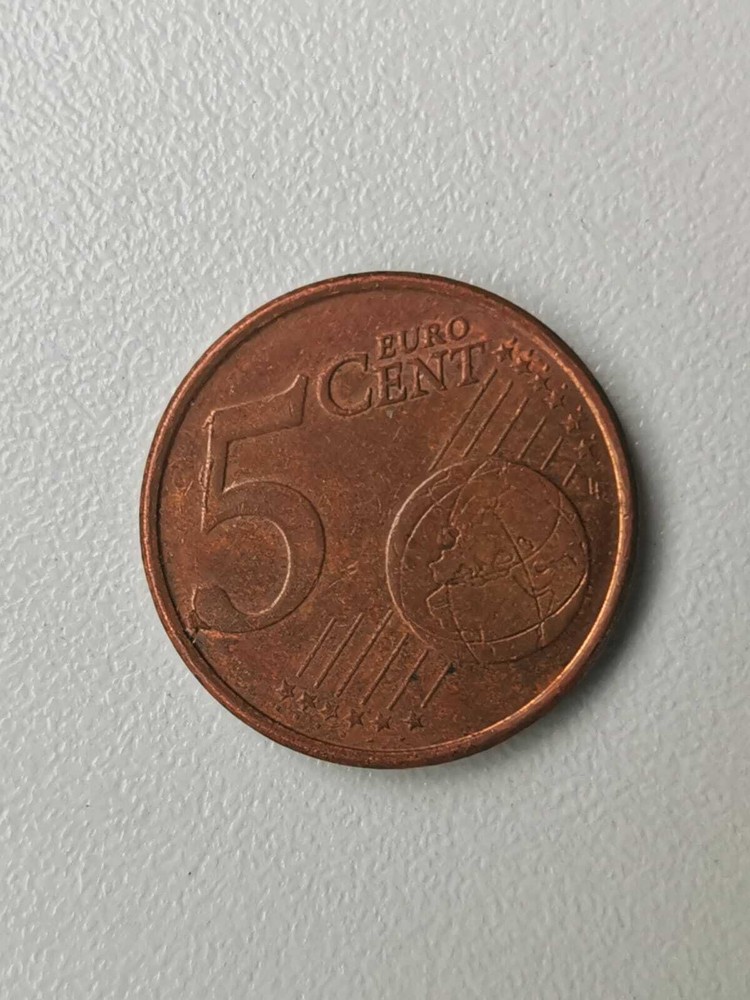0,05 Euro CENT Finland Error