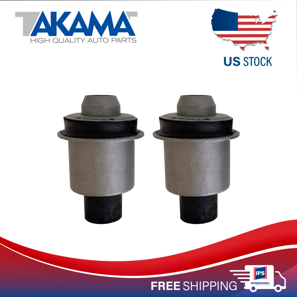 2pcs Front FORWARD Bushing Subframe Crossmember for 07-12 NISSAN SENTRA