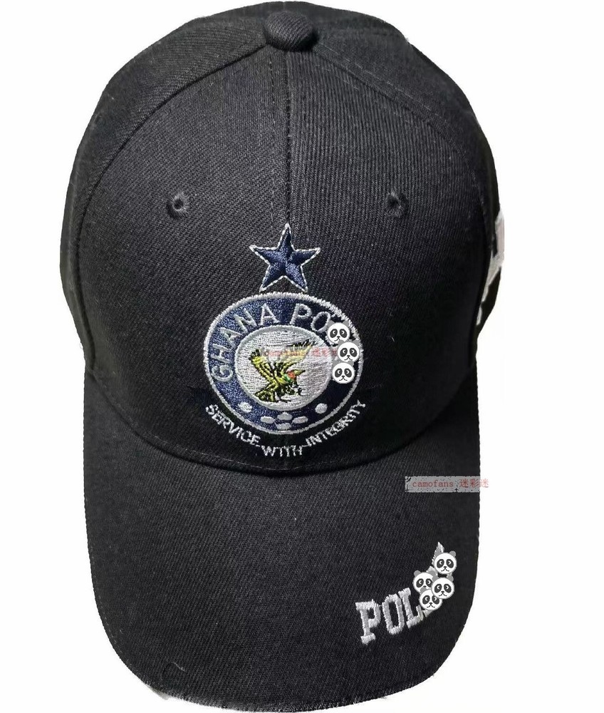 Rare Original Ghana PC Force Uniforms Cap Hat