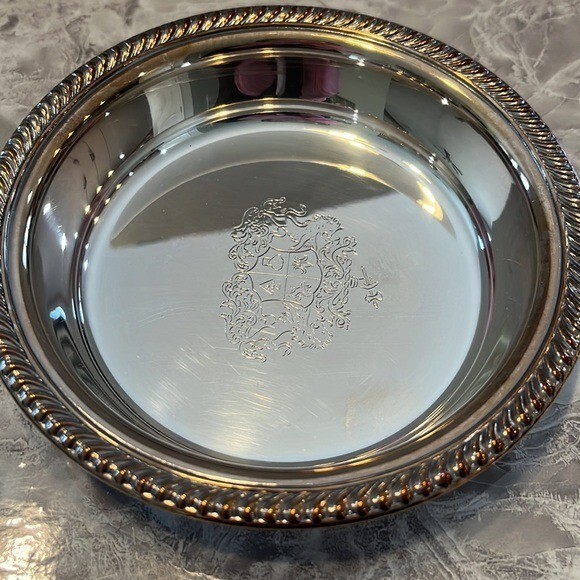 Webster Wilcox international silver co 76 monogram bowl