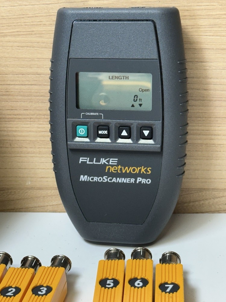 Fluke Networks Microscanner Pro Good Condition