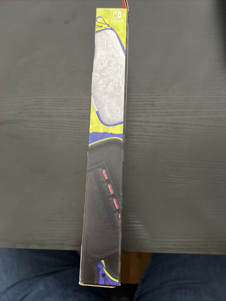 Nintendo Switch Carrying Case & Screen Protector - Splatoon 3 Edition NEW