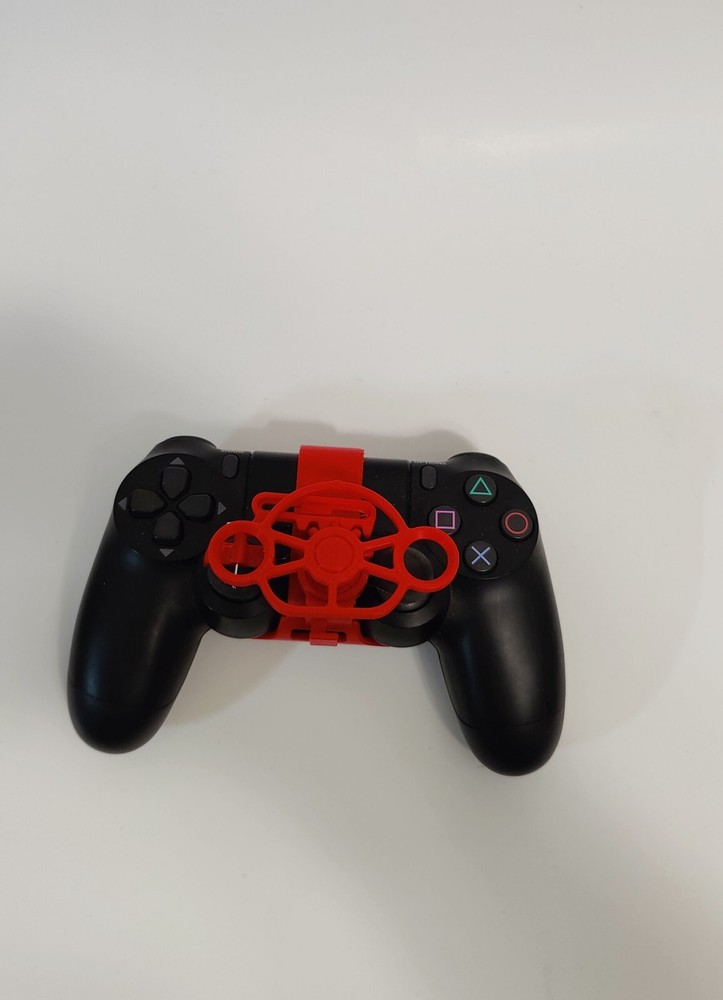 PS4 Controller Mini Steering Wheel for Racing Driving Game 3D-printed